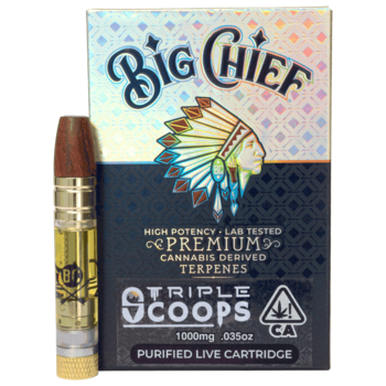 Big Chief CDT Cartridges 1G - Triple Scoops