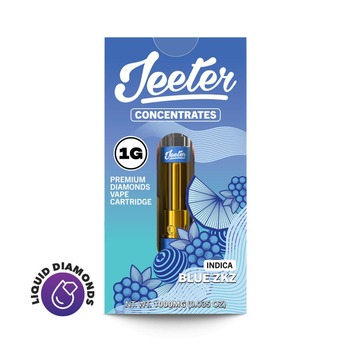 Jeeter Concentrates Diamonds Vape Cartridge - - Blue ZKZ